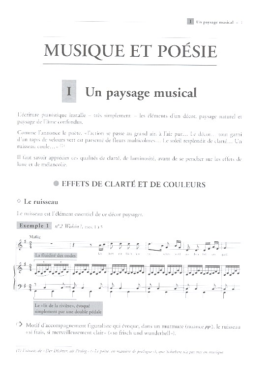 Le langage musical de Schubert