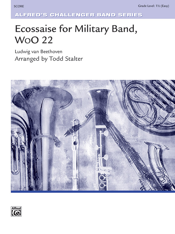 Ecossaise For Military Band Woo 22 (c/b)
