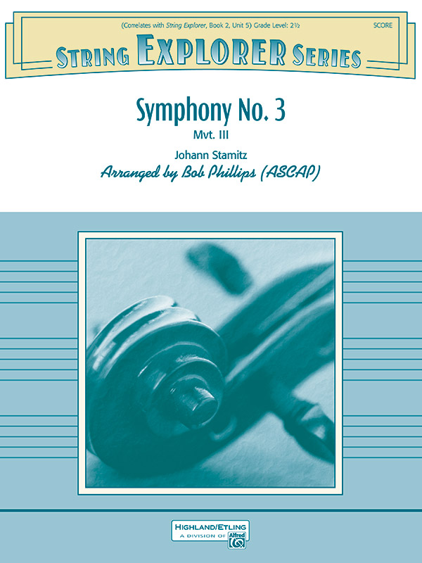 Symphony No 3 (s/o score)