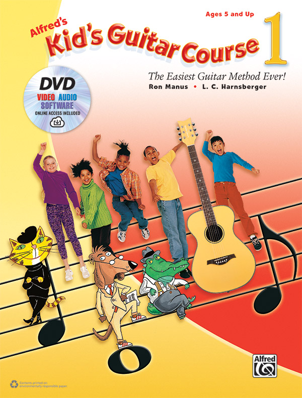 Alfreds Kids Guitar 1 (with DVD/Code)
