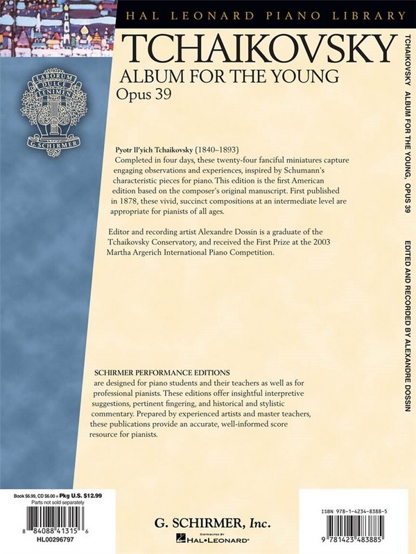 Album for the Young op.39  (+ Online Audio)