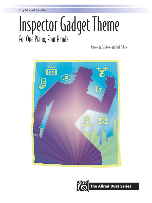 Inspector Gadget Theme (1 piano 4 hands)