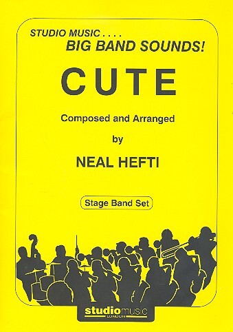 Cute for 2 altosaxes, 2 tenorsaxes, baritonsax,