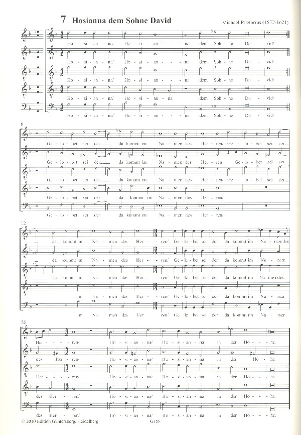 Puer natus in Bethlehem Band 6