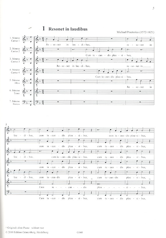 Puer natus in Bethlehem Band 8