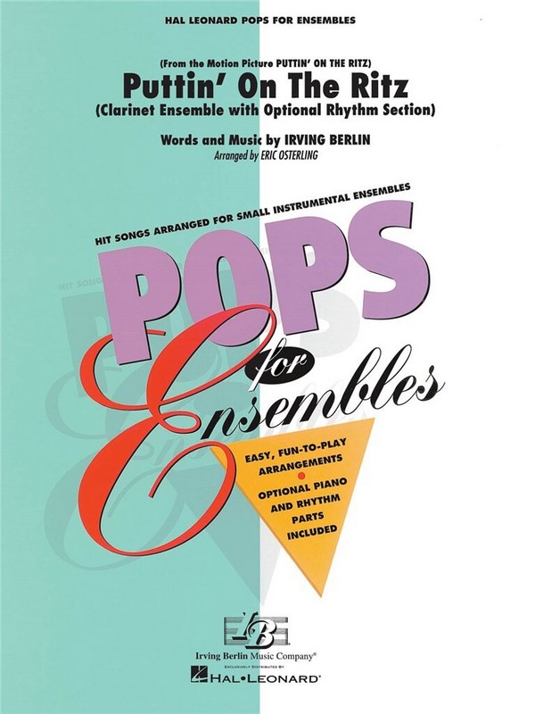 Puttin on the Ritz: for clarinet ensemble