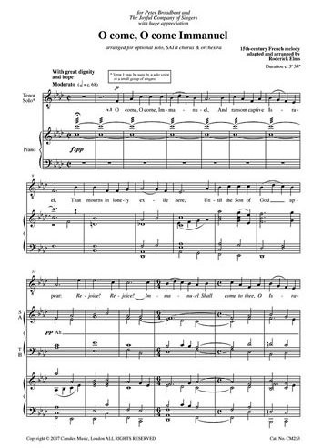 O come O come Immanuel