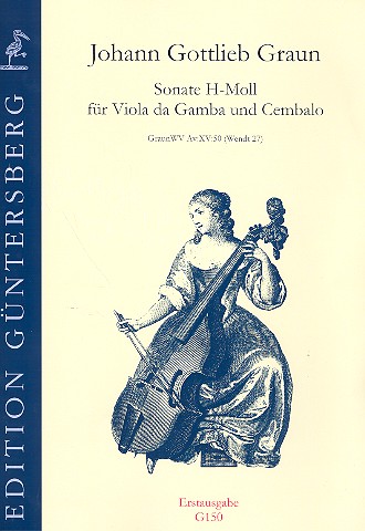 Sonate in h-Moll für Viola da Gamba und