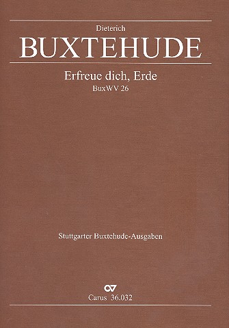 Erfreue dich Erde BuxWV 26 für 4