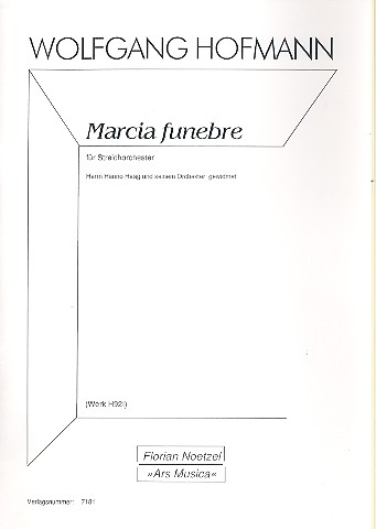 Marcia funebre für Streichorchester