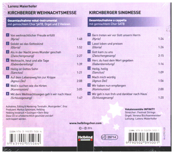 Kirchberger Singmesse / Weihnachtsmesse 