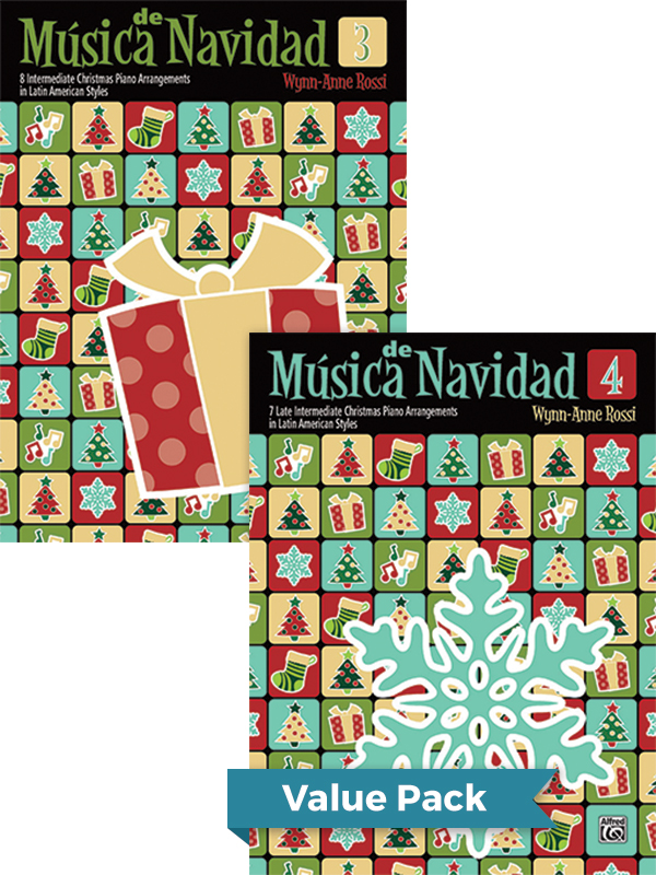 Musica de Navidad Books 3 & 4 Value Pack