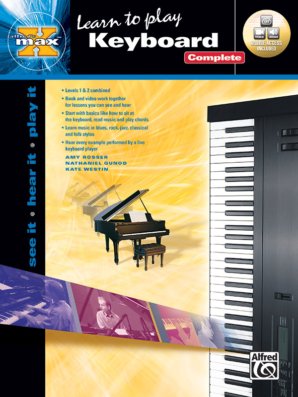 MAX-Learn To Play KBD Comp BK/OM