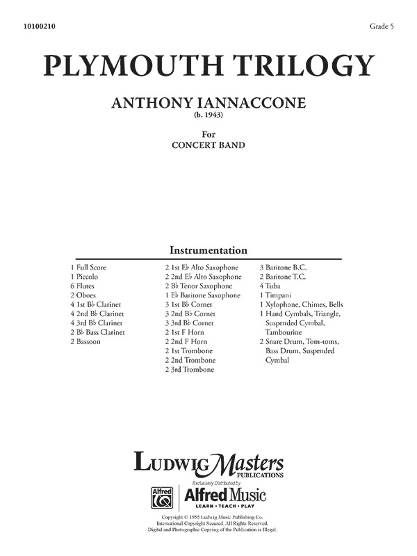Plymouth Trilogy (c/b score)