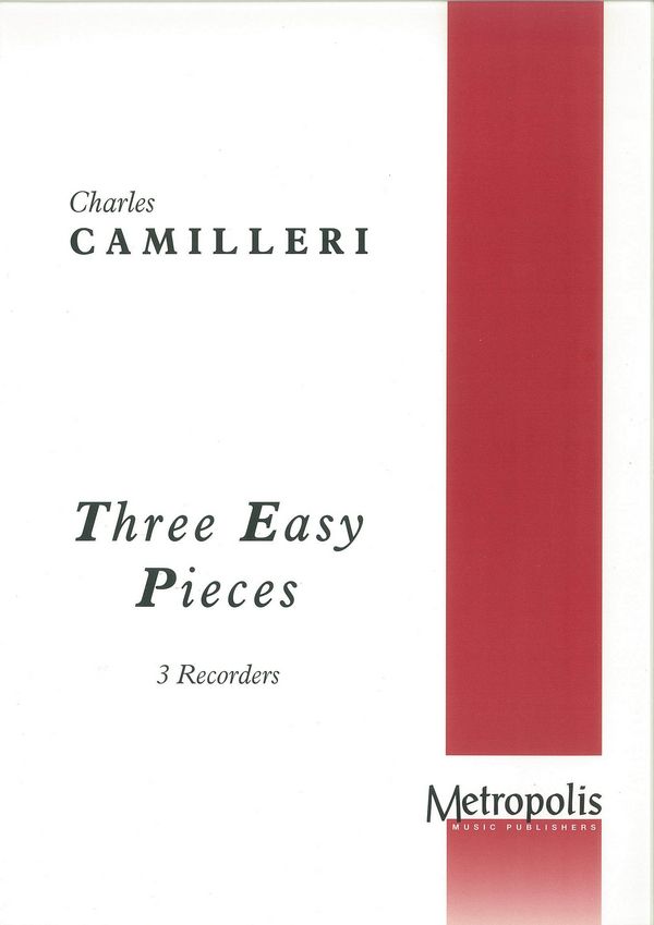 3 easy Pieces für 3 Blockflöten (SSA)