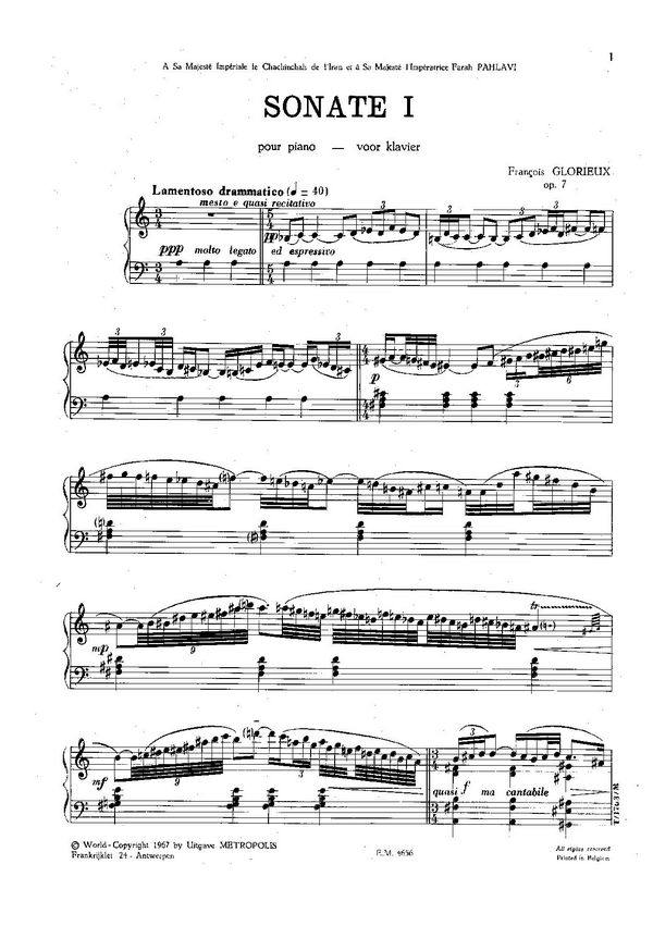 Sonata no.1 op.7