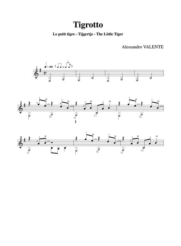 La Stanza dei Giochi per chitarra