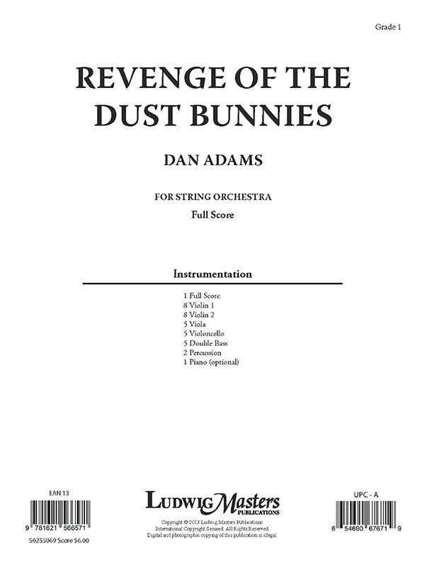 Revenge of the Dust Bunnies (s/o score)