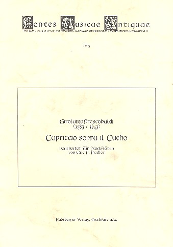 Capriccio sopra il Cucho für 4
