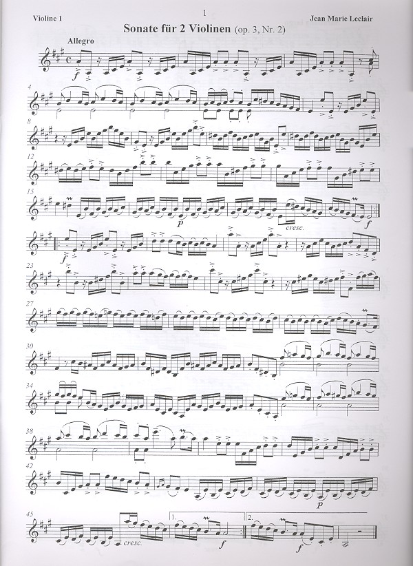 2 Sonaten op.3,2  op.3,6