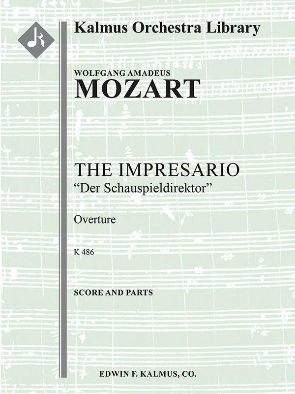 The Impressario Overture, K. 486 (f/o)