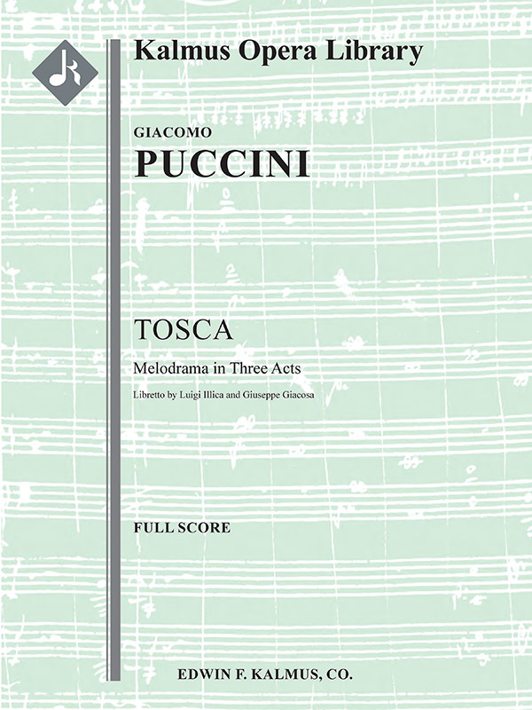 Tosca (original orchestration) (f/o)