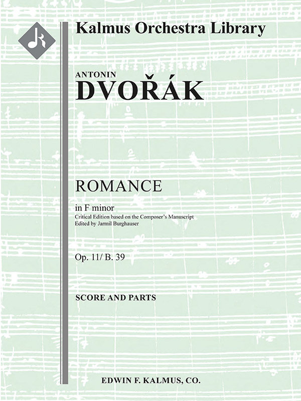 Romance in Fm Op. 11 B. 39 crit ed (f/o)
