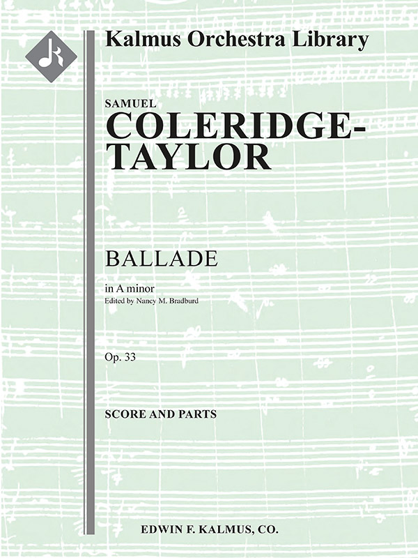 Ballade in A minor, Op. 33 (f/o)