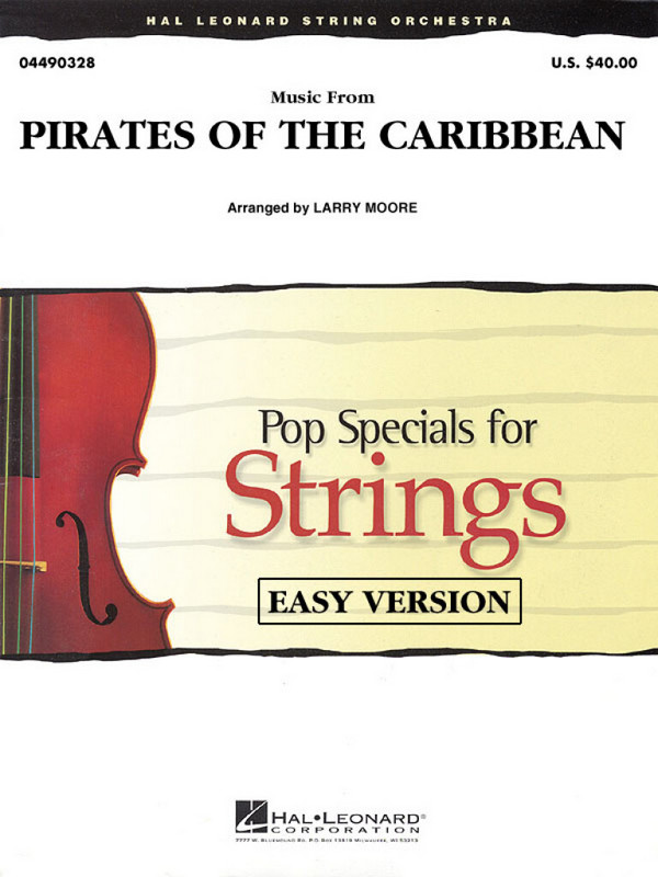 Pirates of the Caribbean: for 3 Violins,