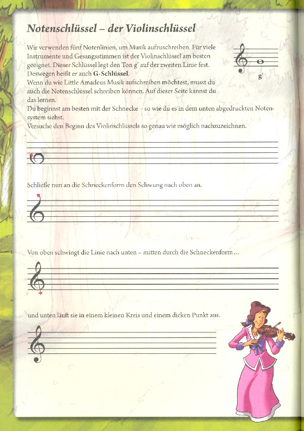 Little Amadeus Notenheft