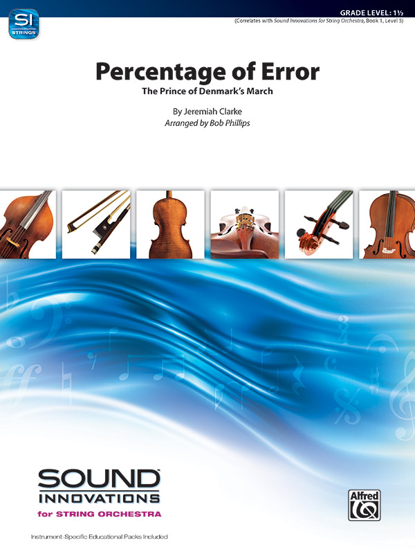 Percentage Of Error (s/o)