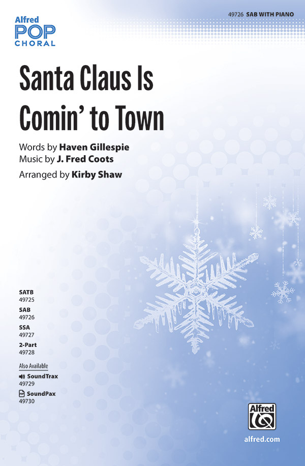Santa Claus Is Coming SAB