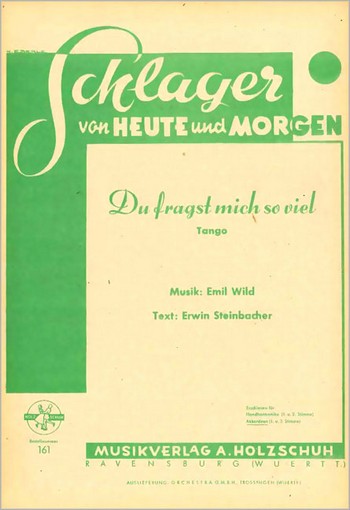 Du fragst mich so viel