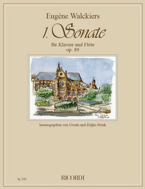 Sonate Nr.1 Op.89 für Flöte und Klavier