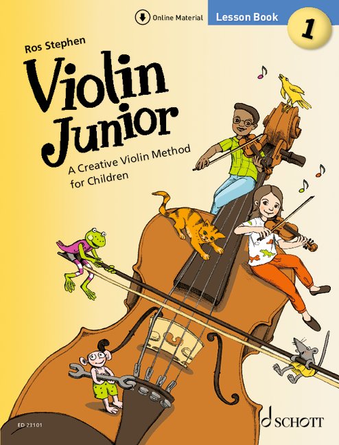 Violin Junior - Lesson Book 1 (+Online Material)