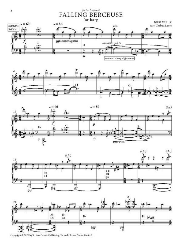 Falling Berceuse and Falling Pairs