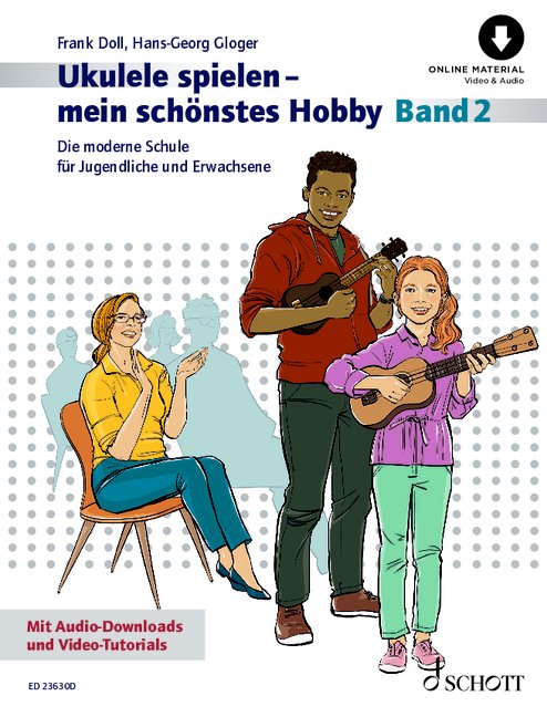 Ukulele spielen - mein schönstes Hobby Band 2 (+Online Audio)