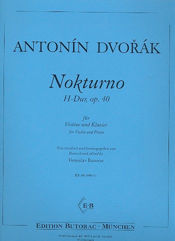 Nokturno H-Dur op.40 für Violine
