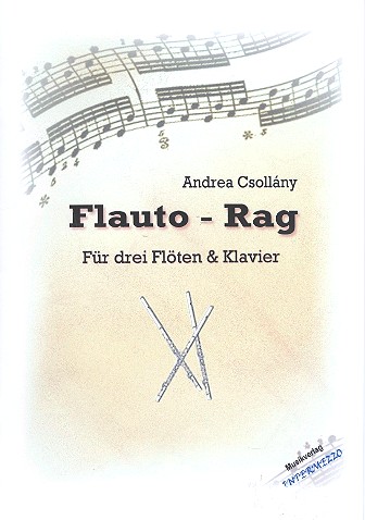 Flauto-Rag für 3 Flöten und Klavier