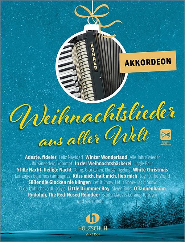 Weihnachtslieder aus aller Welt (+Online Audio)