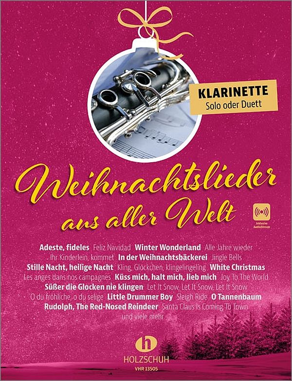 Weihnachtslieder aus aller Welt (+Online Audio)