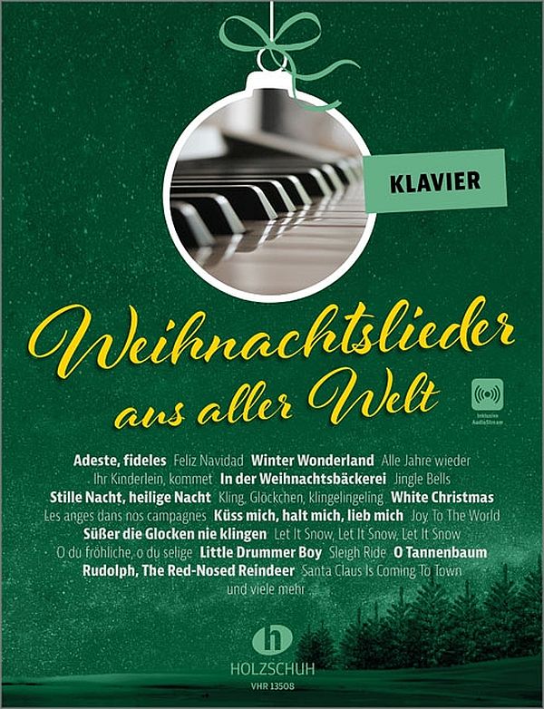 Weihnachtslieder aus aller Welt (+Online Audio)