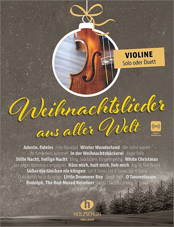 Weihnachtslieder aus aller Welt (+Online Audio)