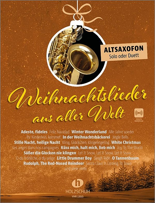 Weihnachtslieder aus aller Welt (+Online Audio)