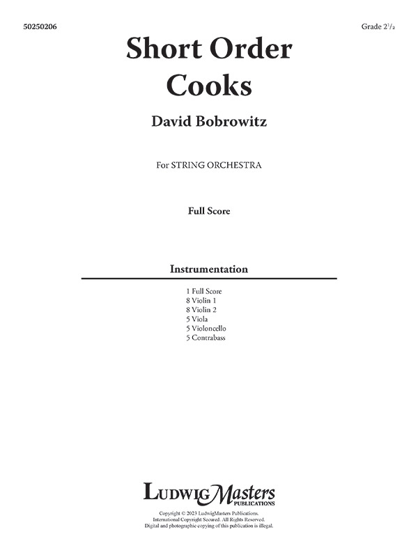 Short Order Cooks (f/o sc)