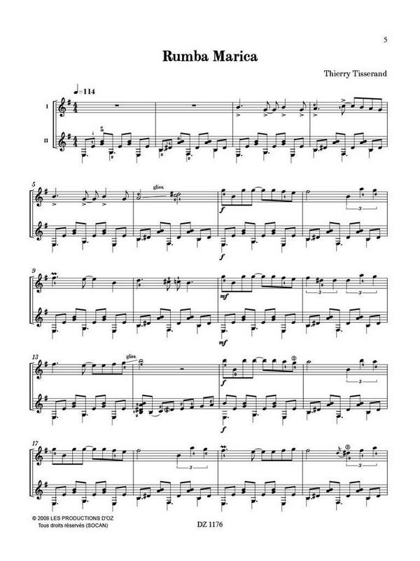 Milonga de octobre et Rumba Marica