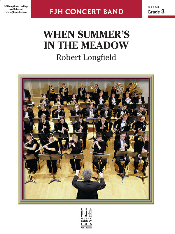 When Summer's in the Meadow (c/b score)