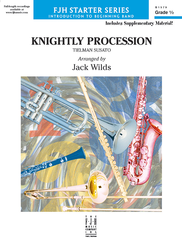 Knightly Procession (c/b)