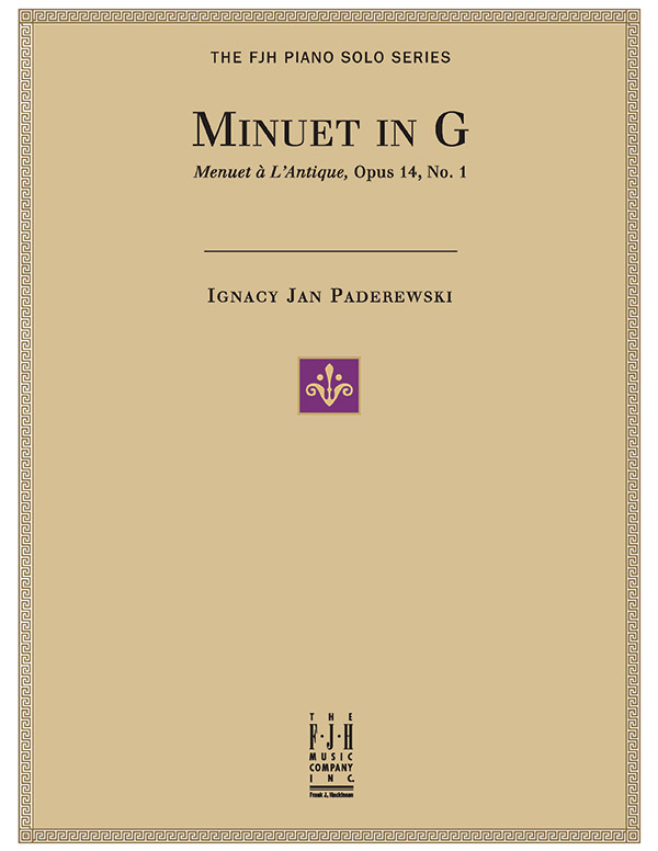 Minuet in G op.14 No. 1 
