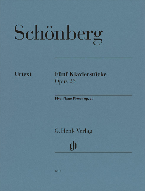 5 Klavierstücke op. 23